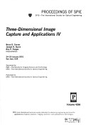 Book cover for Three-dimensional Image Capture and Applications IV