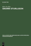 Book cover for Snorri Sturluson