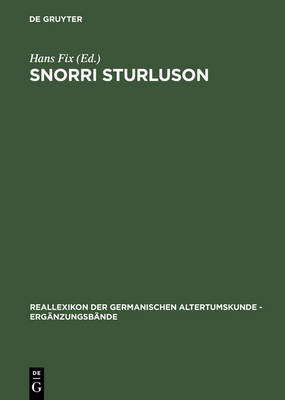 Cover of Snorri Sturluson