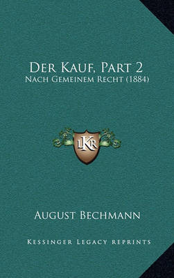 Book cover for Der Kauf, Part 2