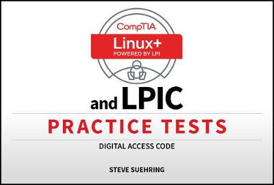 Book cover for Comptia Linux+ and Lpic Practice Tests Digital Access Code