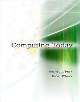 Book cover for Computing Today w/ Student CD