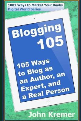 Book cover for Blogging 105