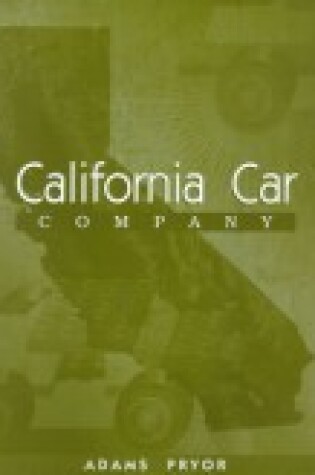 Cover of California Car Company