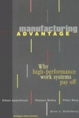 Book cover for Manufacturing Advantage