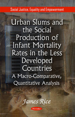 Book cover for Urban Slums & the Social Production of Infant Mortality Rates in the Less Developed Countries