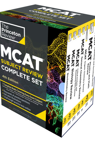 Cover of Princeton Review MCAT Subject Review Complete Box Set, 4th Edition