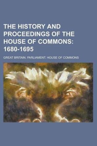 Cover of The History and Proceedings of the House of Commons