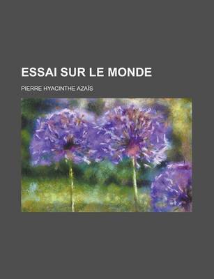 Book cover for Essai Sur Le Monde