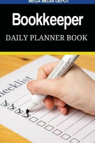 Cover of Bookkeeper Daily Planner Book