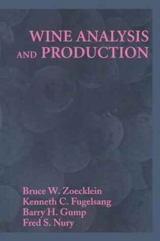 Cover of Wine Analysis and Production