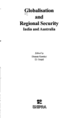 Cover of Globalisation and Regional Security