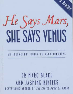 Book cover for He Says Mars, She Says Venus