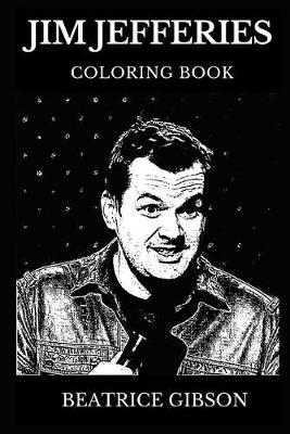 Book cover for Jim Jefferies Coloring Book