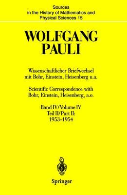 Cover of Wolfgang Pauli