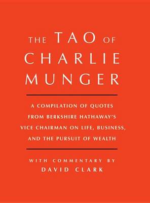 Book cover for Tao of Charlie Munger