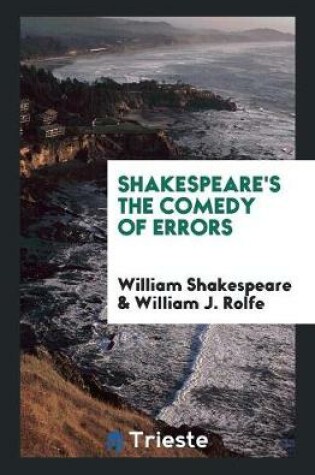 Cover of Shakespeare's the Comedy of Errors