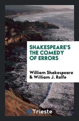 Book cover for Shakespeare's the Comedy of Errors