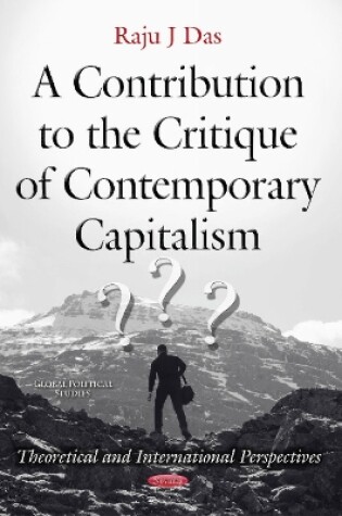 Cover of Contribution to the Critique of Contemporary Capitalism