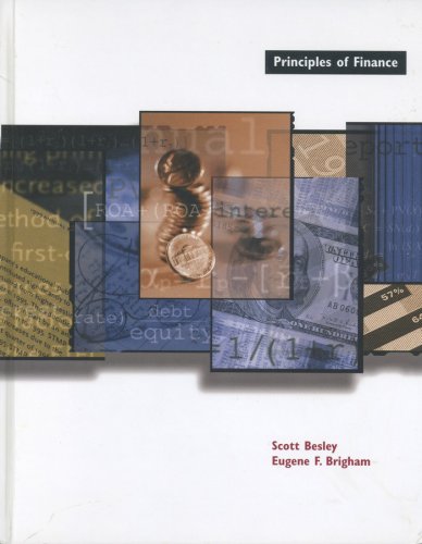Book cover for Principles of Finance