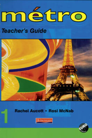 Cover of Metro 1 Teacher's Guide Euro Edition
