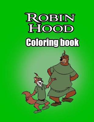 Book cover for Robin Hood Coloring Book