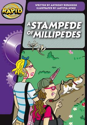 Book cover for Rapid Phonics Step 3: A Stampede of Millipedes (Fiction)