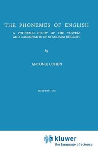 Cover of The Phonemes of English