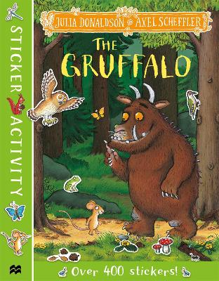 Book cover for The Gruffalo Sticker Book
