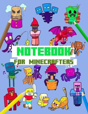 Book cover for Notebook for Minecrafters