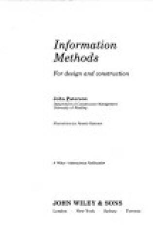 Cover of Information Methods for Design and Construction