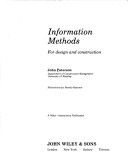 Book cover for Information Methods for Design and Construction