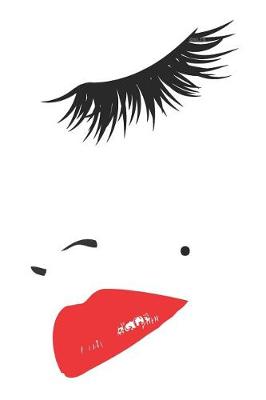 Book cover for Eyelashes in Vogue Red Lipstick Journal