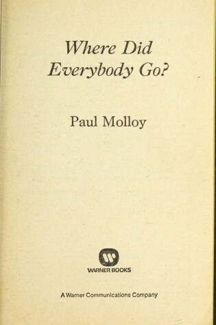 Cover of Where Did Everybody Go