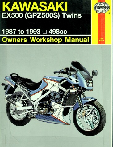 Cover of Kawasaki EX500 (GPZ500S) Owners Workshop Manual