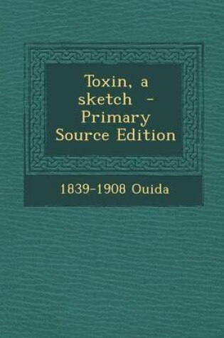 Cover of Toxin, a Sketch