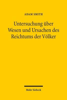 Book cover for Untersuchung uber Wesen und Ursachen des Reichtums der Voelker