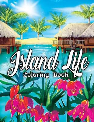 Book cover for Island Life Coloring Book