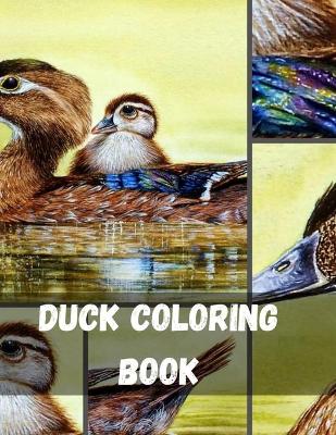 Book cover for Duck Coloring Book