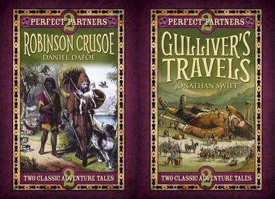 Book cover for Perfect Partners: Gulliver's Travels & Robinson Crusoe