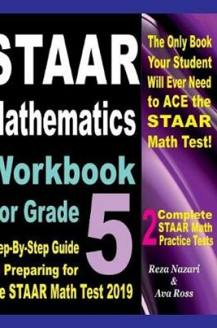 Cover of STAAR Mathematics Workbook For Grade 5