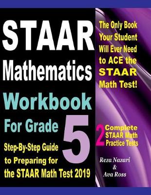 Book cover for STAAR Mathematics Workbook For Grade 5