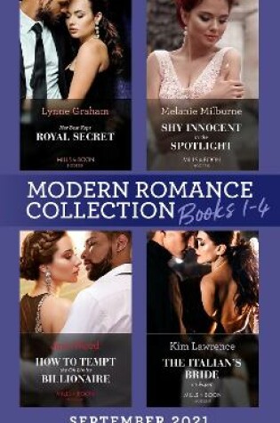 Cover of Modern Romance September 2021 Books 1-4