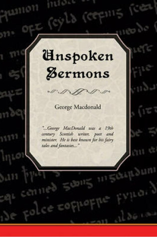 Cover of Unspoken Sermons (eBook)