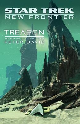 Book cover for Star Trek: New Frontier: Treason