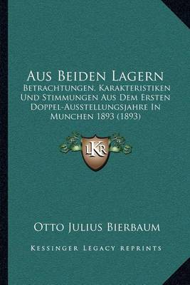 Book cover for Aus Beiden Lagern