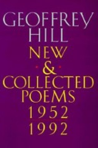 Cover of New & Collected Poems 1952-1992 Clope Ed