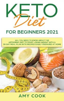 Book cover for Keto Diet for Beginners 2021