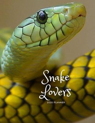 Book cover for Snake Lovers 2020 Planner