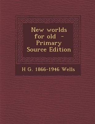 Book cover for New Worlds for Old